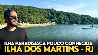 ILHA PARADISÍACA POUCO CONHECIDA- Ilha dos Martins, Itaguaí Rio de Janeiro