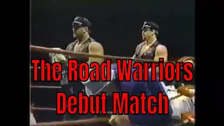 The Road Warriors TV Debut 6/11/1983 #RoadWarriors #Debut #RoadWarriorDebut