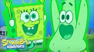 SpongeBob and Patrick as GHOSTS! 👻 | "The Curse of Bikini Bottom" Full Scene | SpongeBob