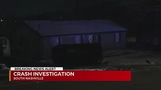 Crash investigation in South Nashville