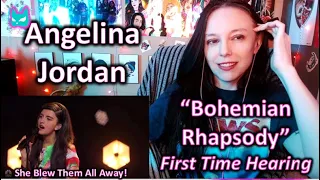 She Blew Them All Away! Angelina Jordan - Bohemian Rhapsody - First Time Hearing (Reaction)!