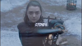 see me in a crown. // arya stark