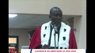 PROCES: Audience du Mercredi 22 Mai 2024. Maitre Hamidou sur les plaidoiries.  A suivre SIRANKA TV.