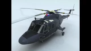 3D Model Westland Lynx Helicopter at 3DExport.com