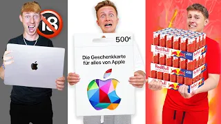 Nur in der Farbe kaufen die man trägt für 1 Tag 🤯💸 (Challenge ft. Ash & Marvin)