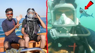 Scuba Diving In Dangerous Ocean - ख़तरनाक समुद्र के अंदर कुछ अज़ीब चिज़े | Shocking 😵