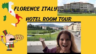 HILTON GARDEN INN ROOM TOUR in FLORENCE ITALY 2024 + Train Tips