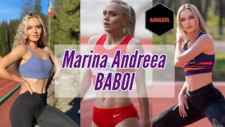 Marina Andreea Baboi Sprint Romania #marinababoi #Romaniangirl #femaleathlete #trackandfield