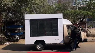 A.C.Vegetable Truck Modification By Ashish Motors