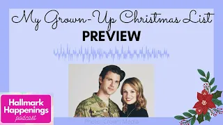 PREVIEW: My Grown Up Christmas List with Kayla Wallace & Kevin McGarry (On Hallmark Channel)