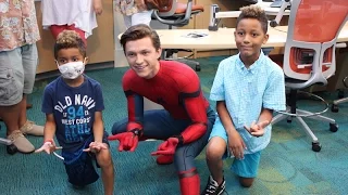 Seacrest Studios Atlanta Welcomes Spider-Man!