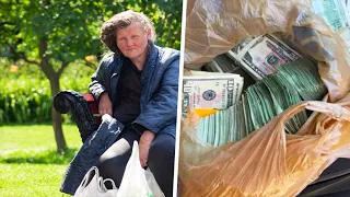 Homeless Woman Finds $1 Million In Trash - She Cries Realizing Whose Money She Took