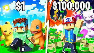 I Spent $100,000 in Minecraft PIXELMON!