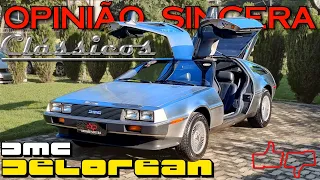 DeLorean DMC 12 - Carro do DE VOLTA PARA O FUTURO! História, curiosidades, tudo sobre! Clássicos