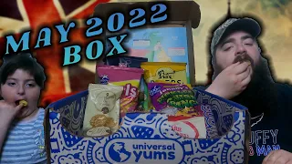 May 2022 Universal Yum's Box *United Kingdom Taste Test*