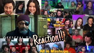 Marvel Studios’ Secret Invasion Reaction Mashup | Official Trailer | Disney+