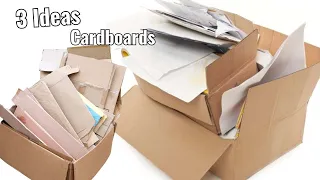 The Reason Why I Just Don't Throw Away Cardboards with These 3 Impressive DIY Ideas