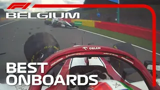 Russell And Giovinazzi's Lucky Escape And The Top 10 Onboards | 2020 Belgian Grand Prix | Emirates