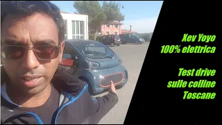 Xev Yoyo 100% elettrica Test Drive per le colline Toscane ** GUIDABILE DA 16 ANNI!!! ***