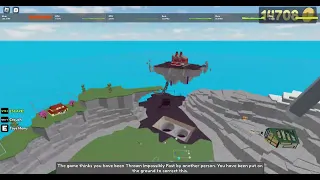 WEIRD UNCONTROLLABLE GLITCH [FTAP ROBLOX] Fling Things and People