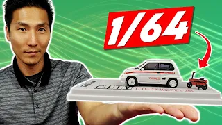 Teeny Tiny INNO64 Honda City Turbo II with MOTOCOMPO!