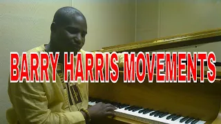 Part 2 Barry Harris Piano Exercise - How to move Dominant 7th Chords like the Jazz Masters