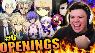 Reacting to ANIME Openings for the FIRST TIME #6