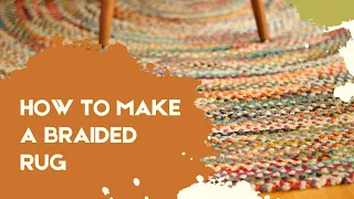 How To Make BRAIDED RUG | Tutorial | DIY | Texfab