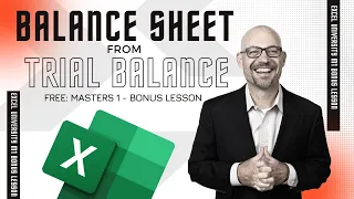 Excel Balance Sheet from Trial Balance with Power Query and Power Pivot