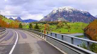 Heavenly Beautiful Mountains of Switzerland 🇨🇭 in Amazing Colors | #swiss #swissview