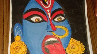 maa Kali painting. #goddess #youtube #painting #art .