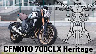 CFMOTO 700CLX Heritage: скремблер или кафе-рейсер? Тест-драйв и обзор Владимира Здорова