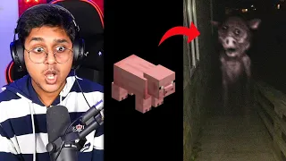 cursed MINECRAFT mobs in real life