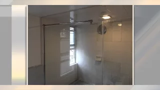 Shower Door Support Bar