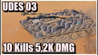 World of Tanks UDES 03 - 10 Kills 5,2K Damage Sand River