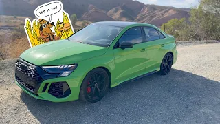 2022 Audi RS3 | The Bipolar Family Sedan