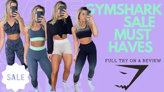 GYMSHARK SALE FAVORITES!! Full REVIEW & TRY ON!