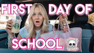 FIRST DAY of BACK TO SCHOOL ☠️ ERSTER SCHULTAG | MaVie Noelle