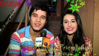 Sanaya and Anshuman celebrate Friendship's Day with Tellybytes