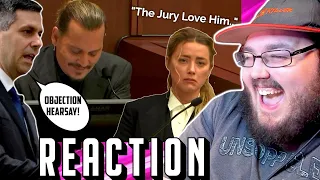 Johnny Depp Trial WTF!!! Johnny Depp Being Hilarious in Court! (Part 1 & 2) REACTION!!!