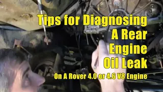 Atlantic British Presents: Tips For Diagnosing A Rear Engine Oil Leak On A 4.0 / 4.6 V8 Engine