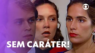'Raquel' fala para Arlete que César não tem caráter e Marcos ouve! | Mulheres de Areia | TV Globo