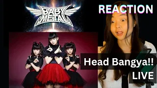 BABYMETAL - Head Bangya!! (LIVE "LEGEND 1997") REACTION