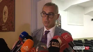 Report TV - Arben Pëllumbi flet pas mbledhjes me tone të forta të PS në Shkodër