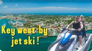 Key West Florida  jet ski adventure - The best way to see the whole island .