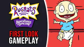 Rugrats: Adventures in Gameland - First Look (HD) Gameplay