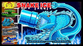 ❓ WHAT IF the Boss was Snake Ice Tank ❓ Мега танки VS Мега Босс | Мультики про танки | Arena Tank