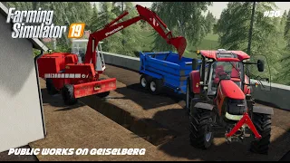 POCLAIN 61 | CASE IH CVX | Public Works | Geiselberg | Farming Simulator 19 | Episode 36