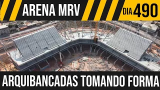 ARENA MRV | 4/10 ARQUIBANCADAS TOMANDO FORMA | 26/08/2021