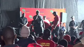 President @Julius_S_Malema Addresses the EFF Community meeting in ETHEKWINI . #EFFCommunityMeetings